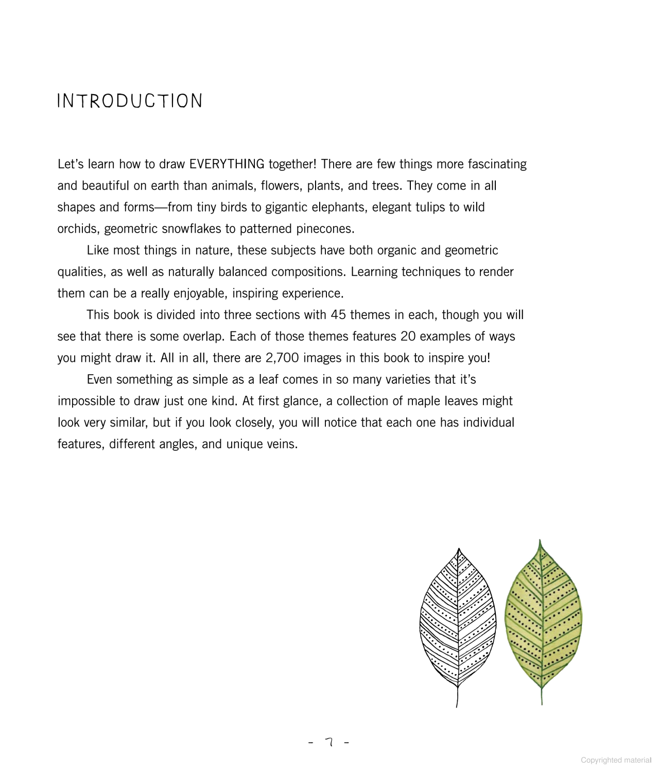 20 Ways to Draw Everything: With 135 Nature Themes