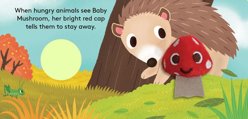 Baby Mushroom: Finger Puppet Book