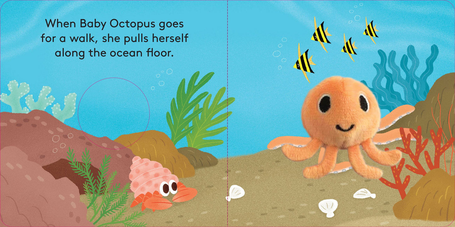 Baby Octopus: Finger Puppet Book