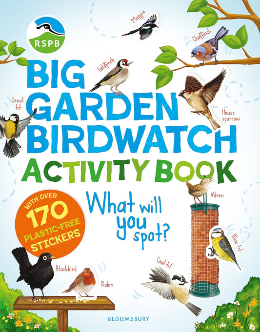 RSPB Big Garden Birdwatch Activity Book: with 70+ stickers!