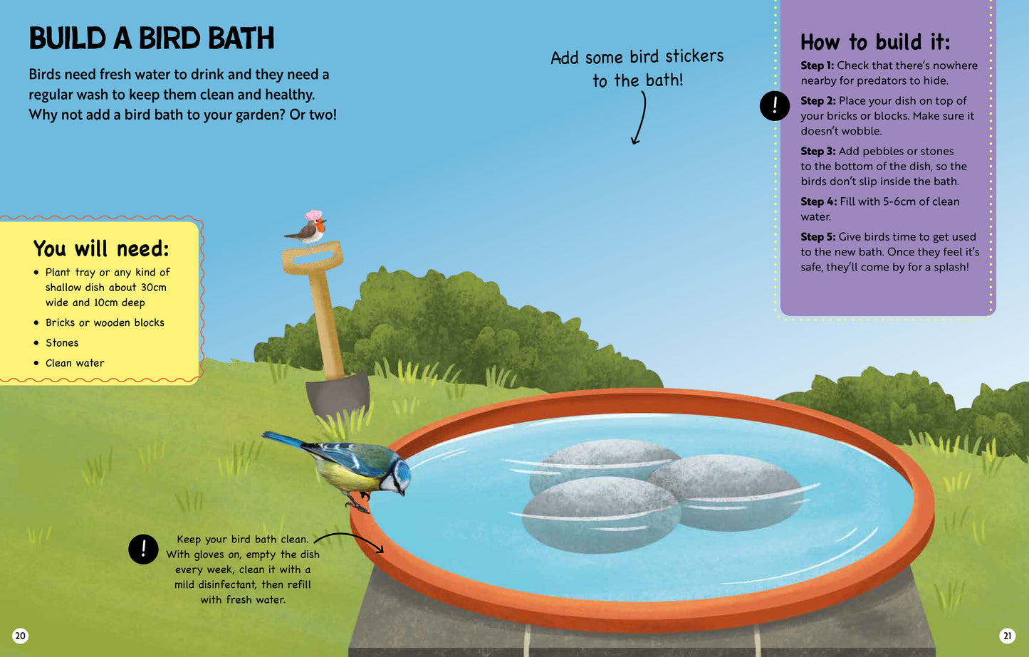 RSPB Big Garden Birdwatch Activity Book: with 70+ stickers!