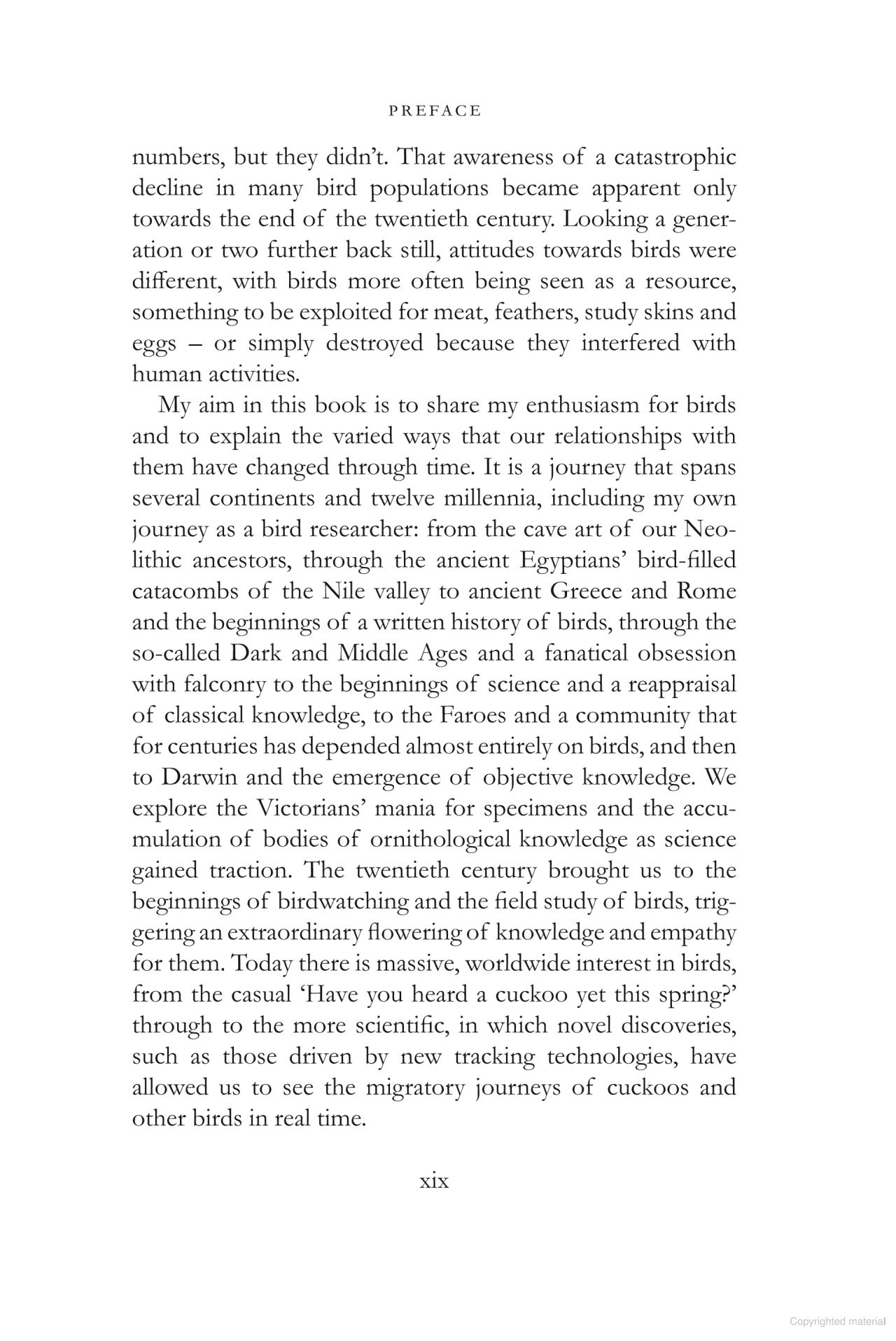 Birds and Us: A 12,000 Year History, from Cave Art to Conservation