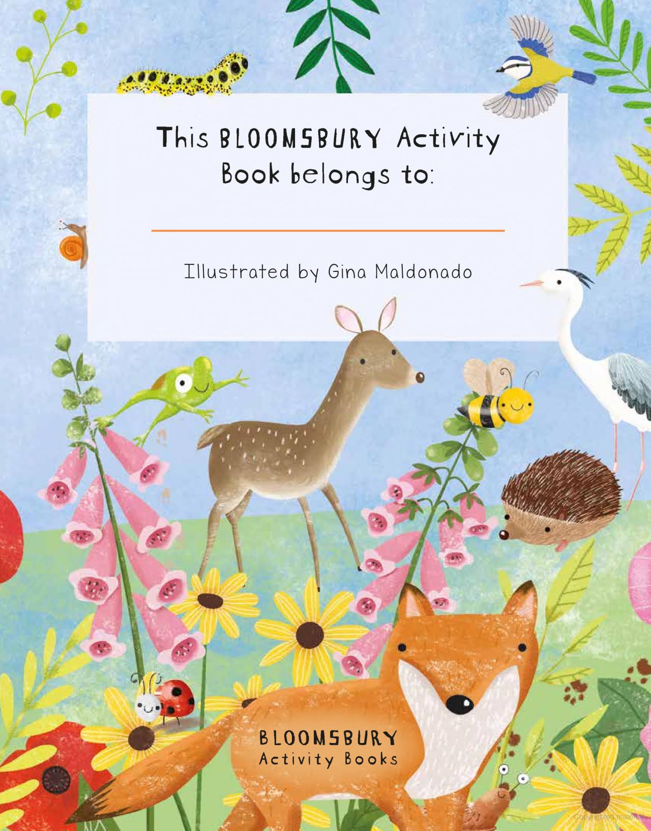 RSPB My First Wildlife Sticker Activity Book