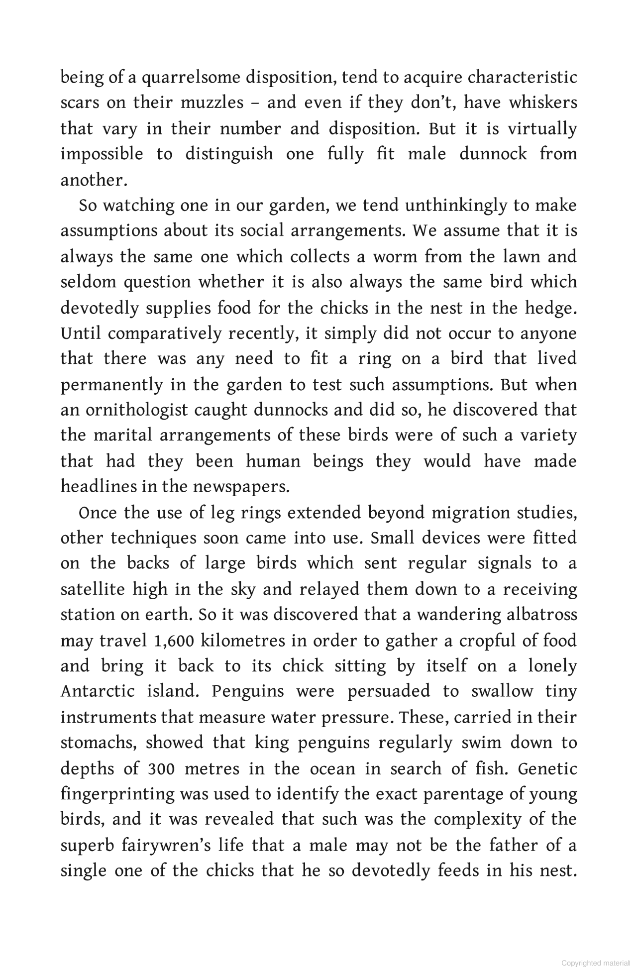 The Life of Birds