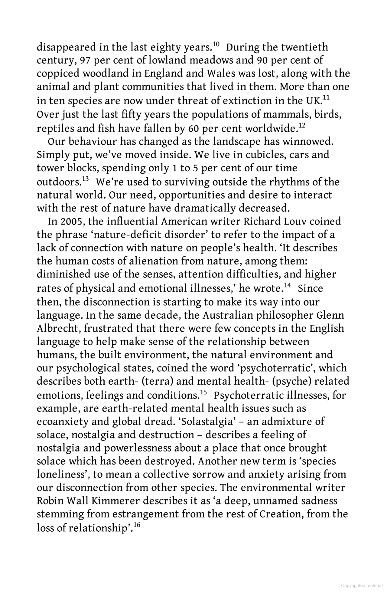 Losing Eden: Why Our Minds Need the Wild
