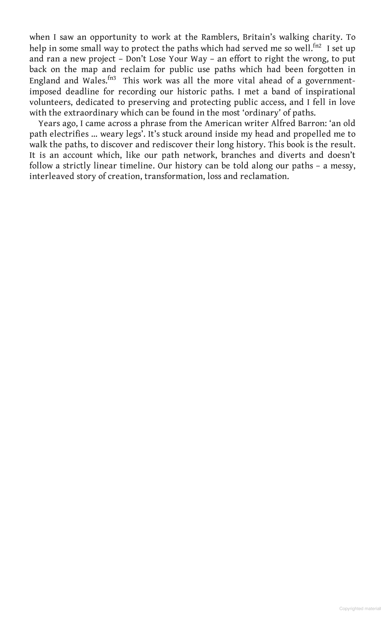 The Lost Paths: A History of How We Walk From Here To There