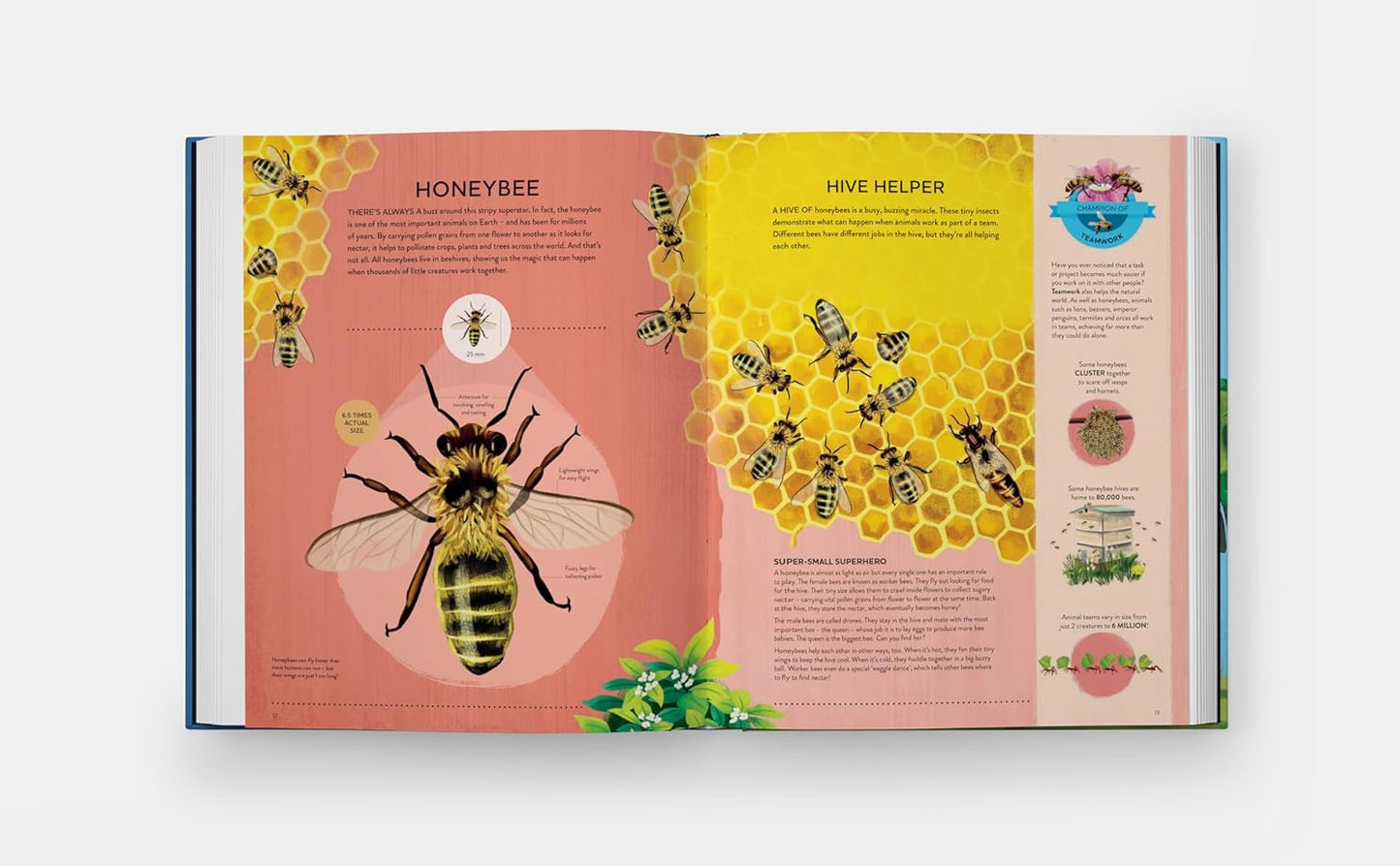 Nature's Tiny Champions: The Big Book of Little Creatures Doing Mighty Things (Featuring incredible life-size diagrams!)