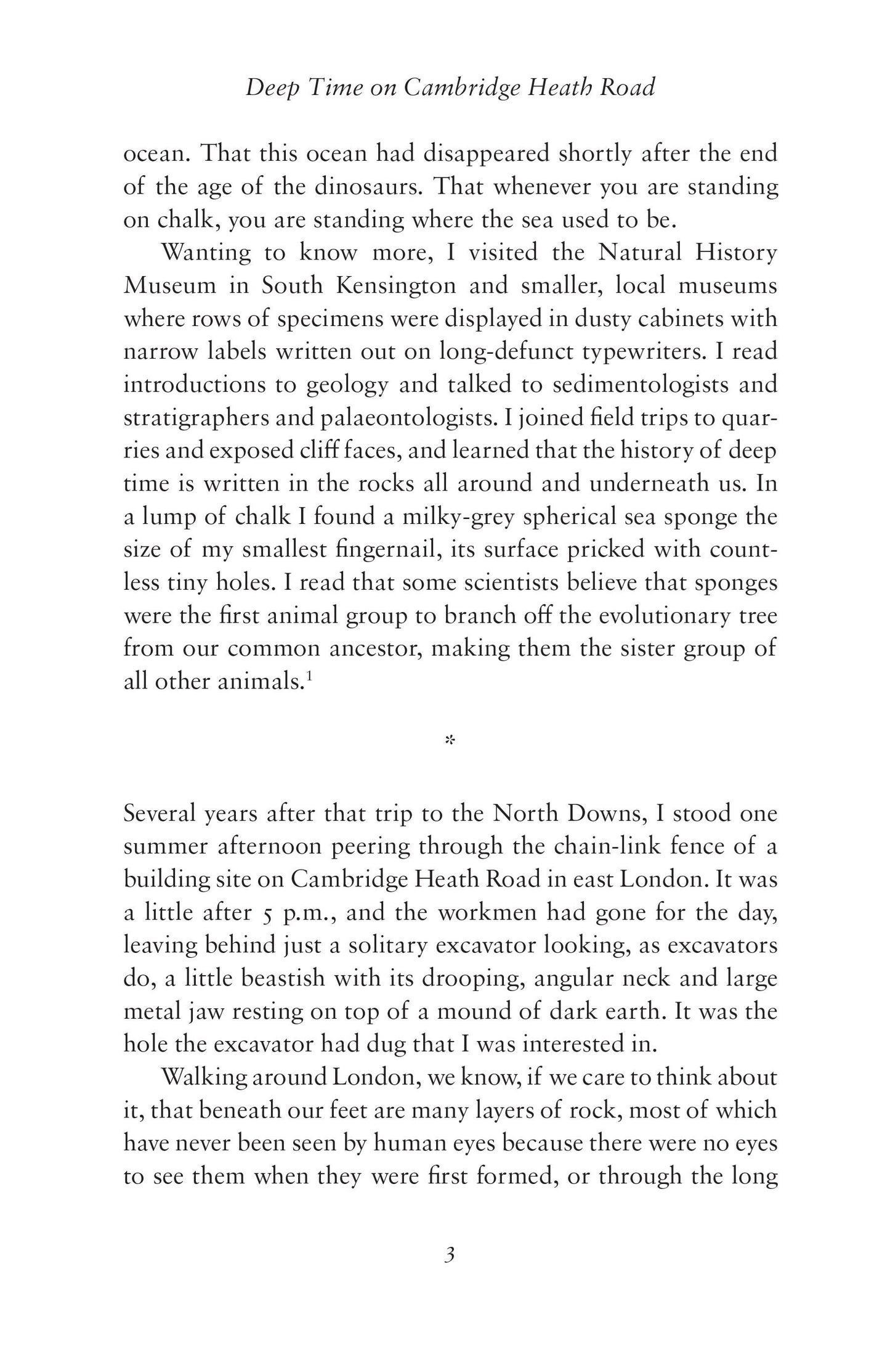 Notes from Deep Time