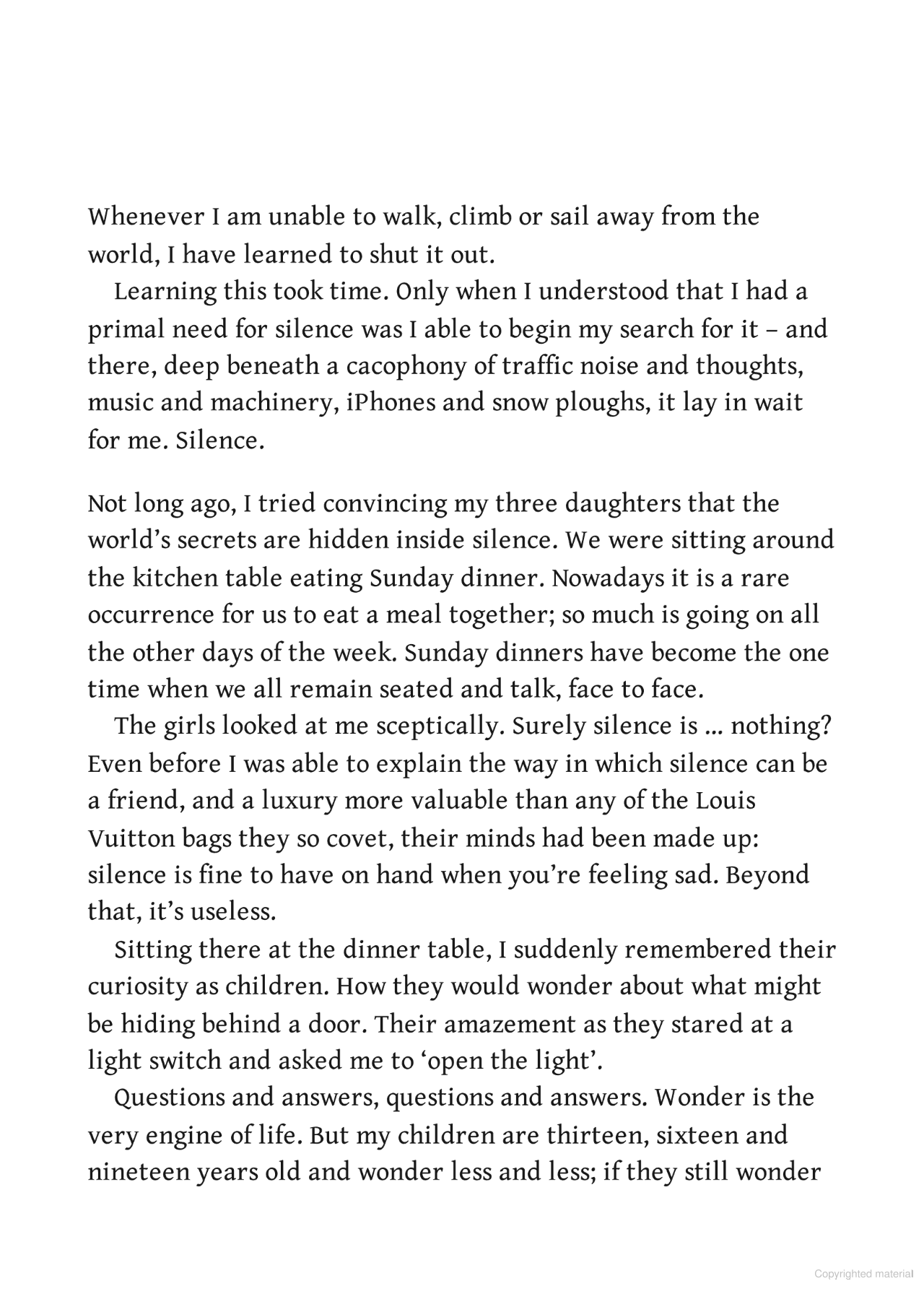 Silence: In the Age of Noise