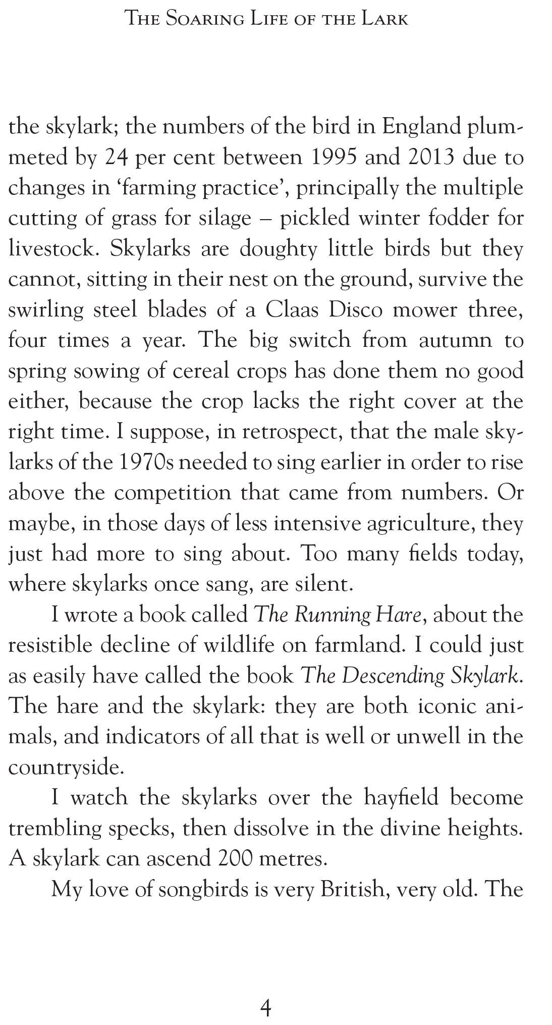 The Soaring Life of the Lark