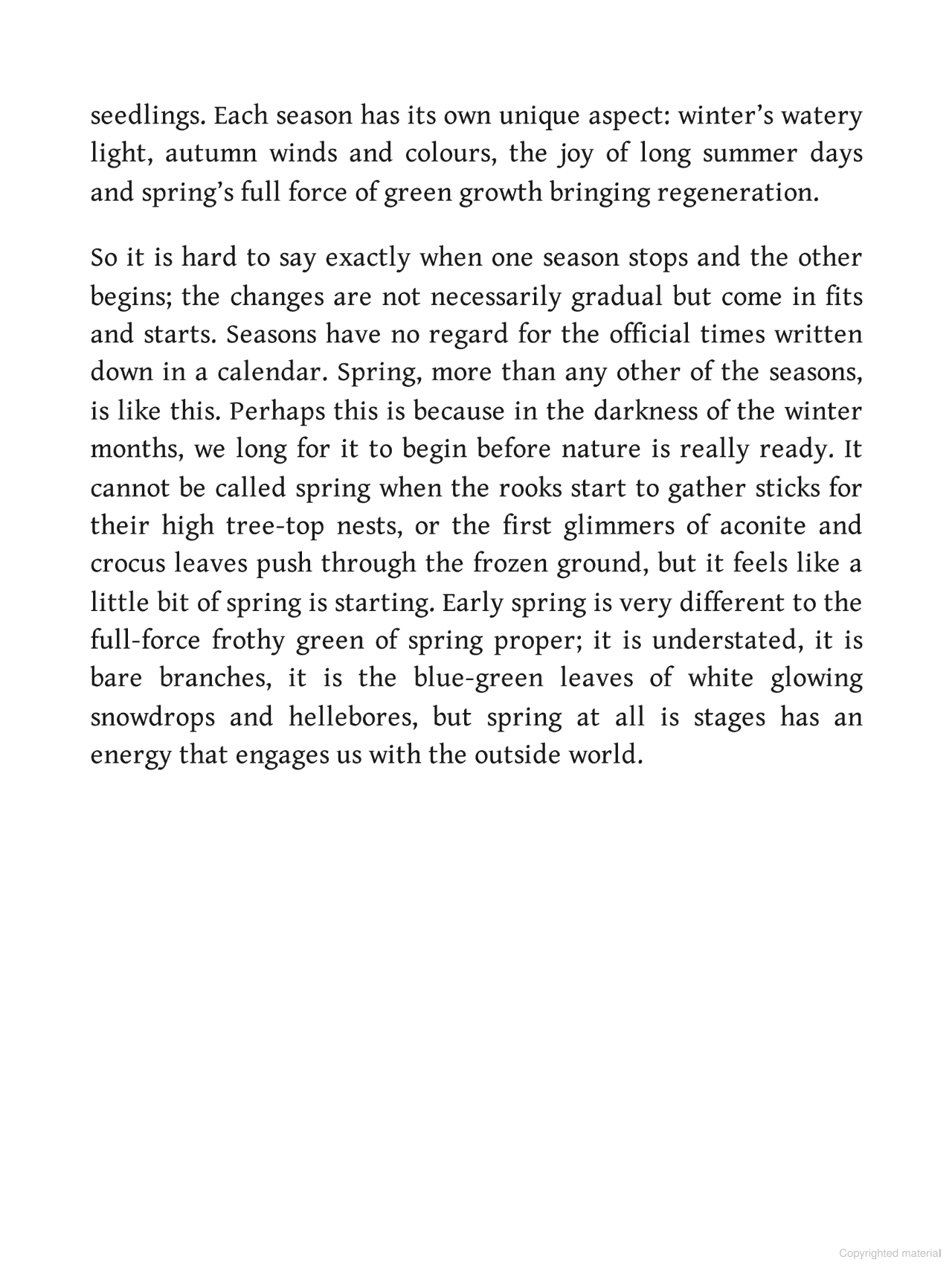 Spring Unfurled