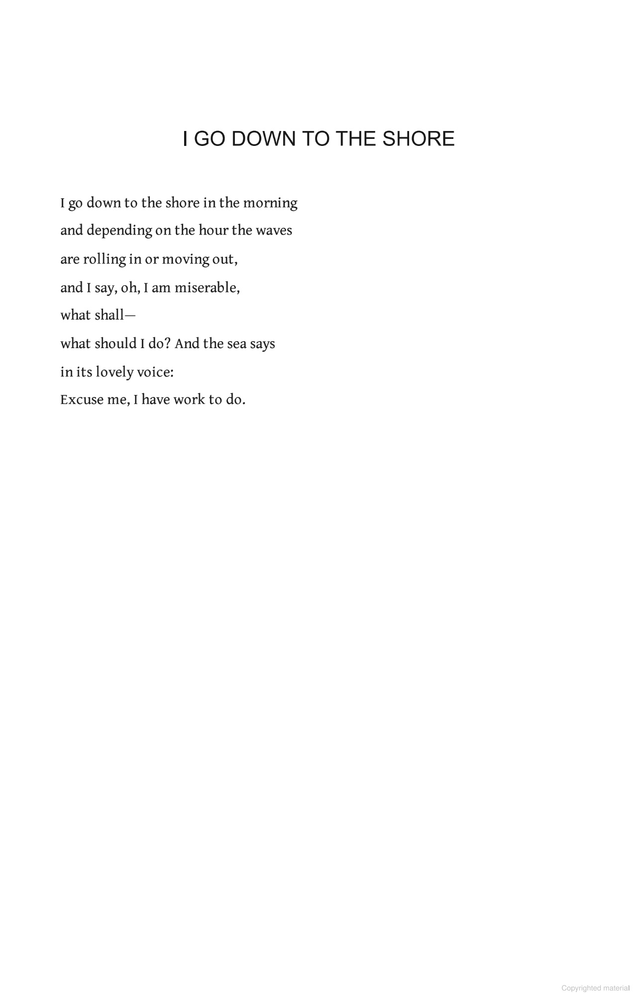A Thousand Mornings