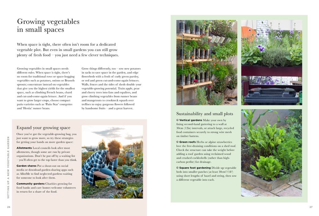 RHS Greener Gardening: Vegetables: The sustainable guide to growing planet-friendly crops