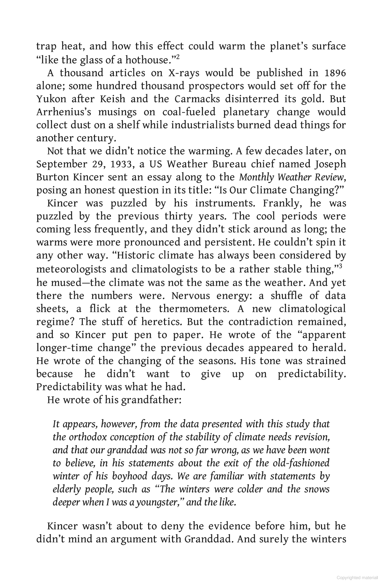The Weight of Nature : How a Changing Climate Changes Our Minds, Brains and Bodies