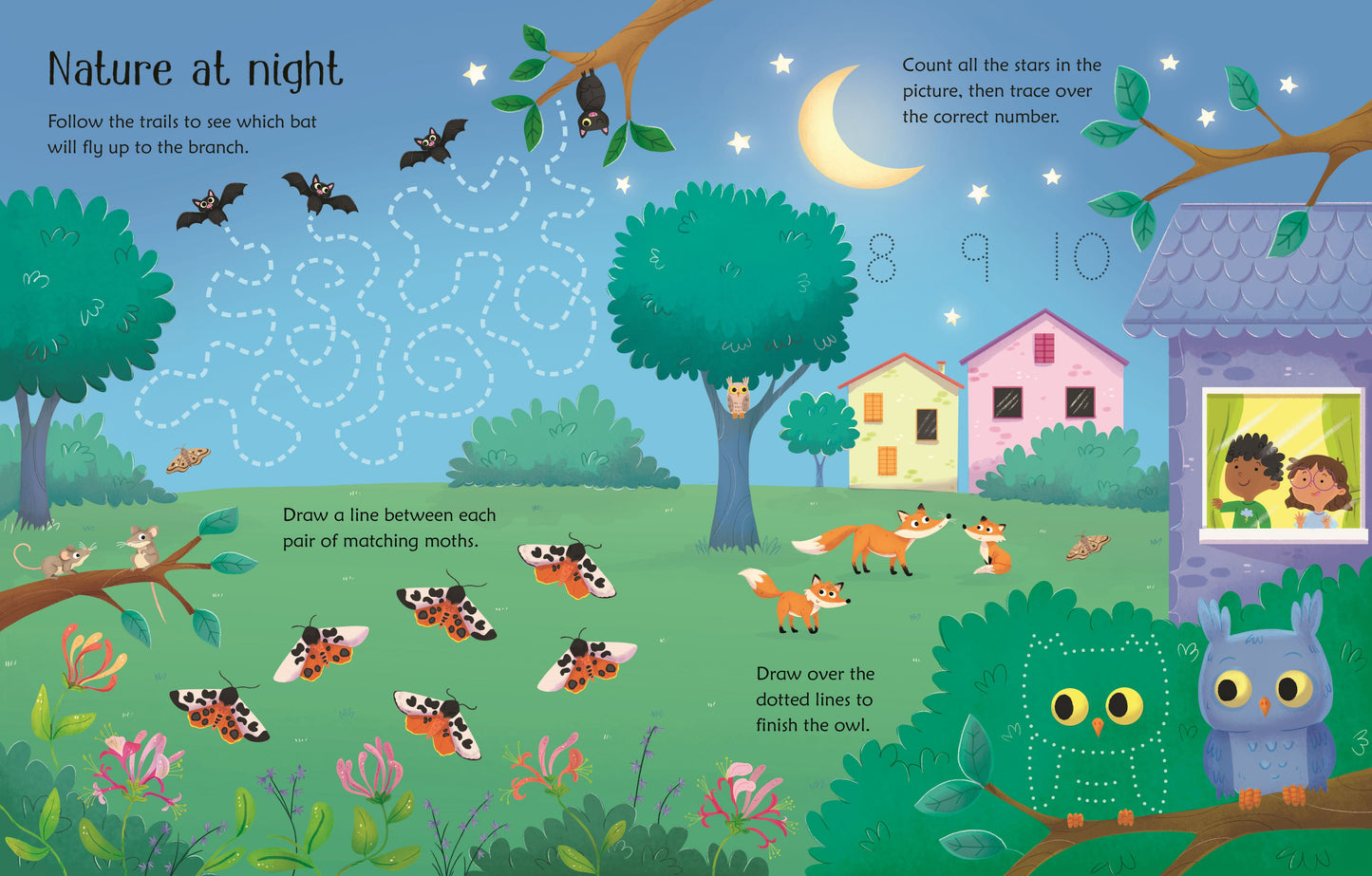 Usborne: Wipe-Clean Nature Activities