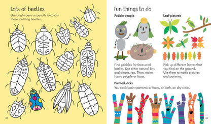 Little Children's Nature Activity Book (Usborne)