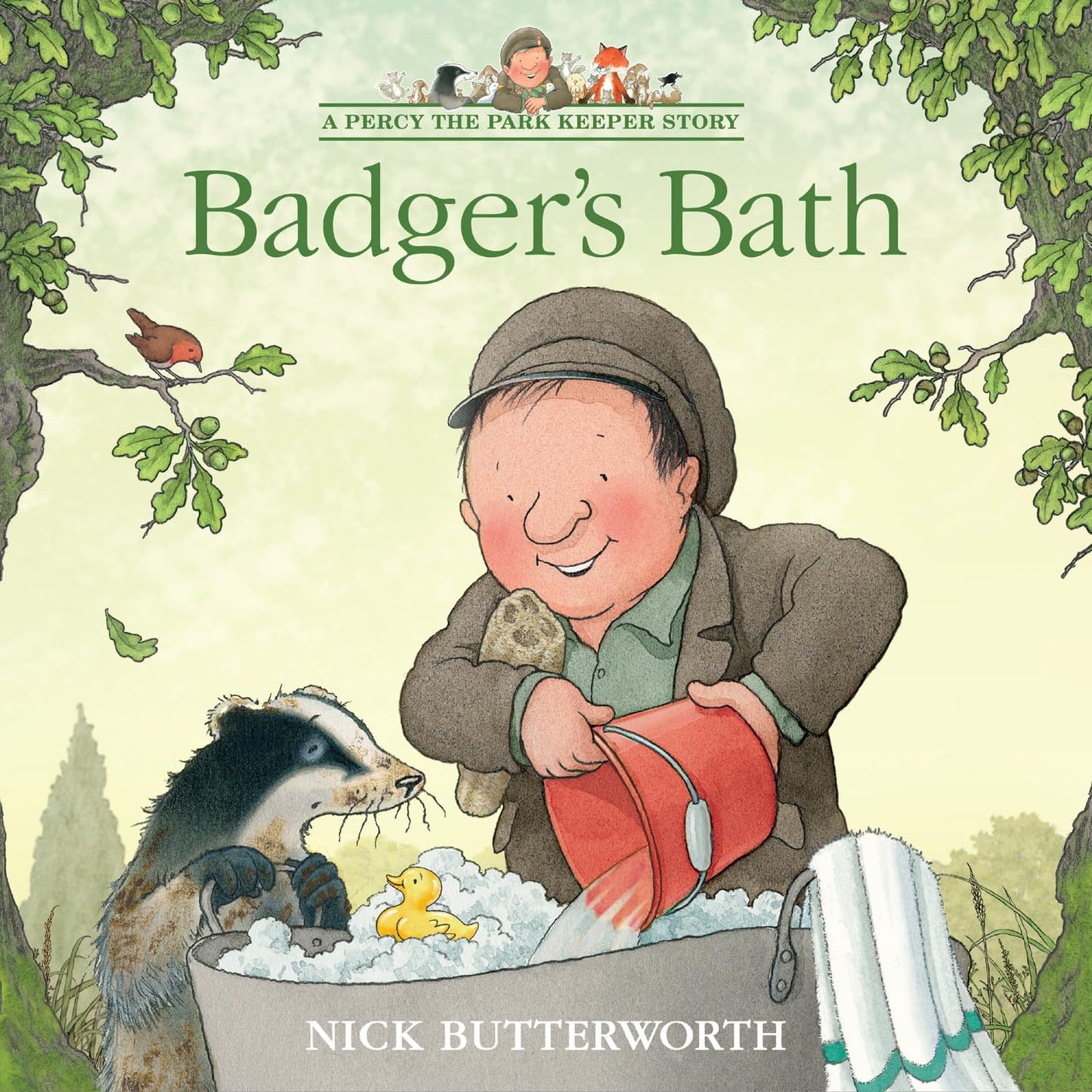 Badger’s Bath: A Percy the Park Keeper Story