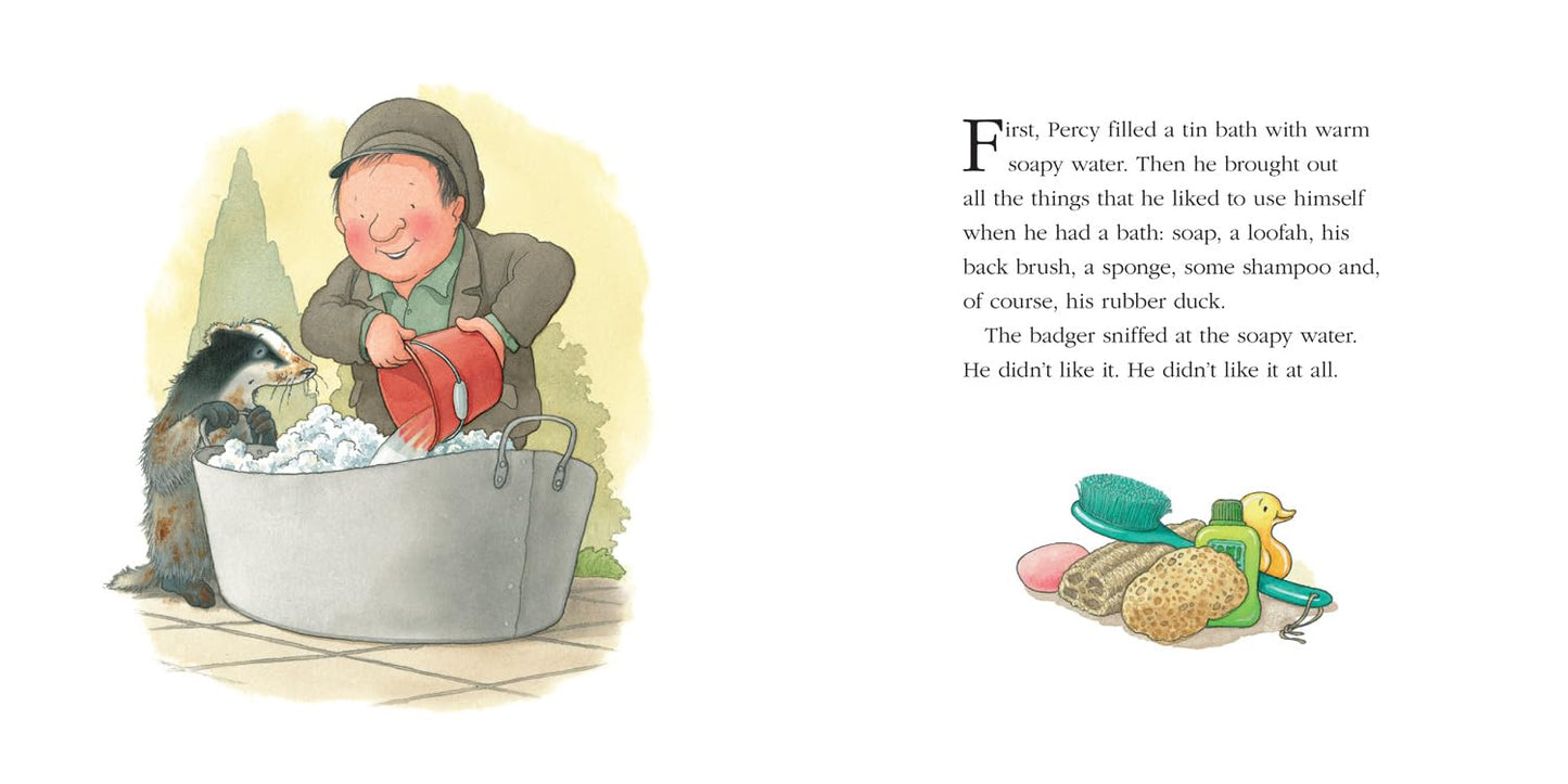 Badger’s Bath: A Percy the Park Keeper Story