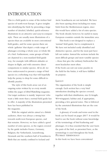 Birds: ID Insights : Identifying the More Difficult Birds of Britain