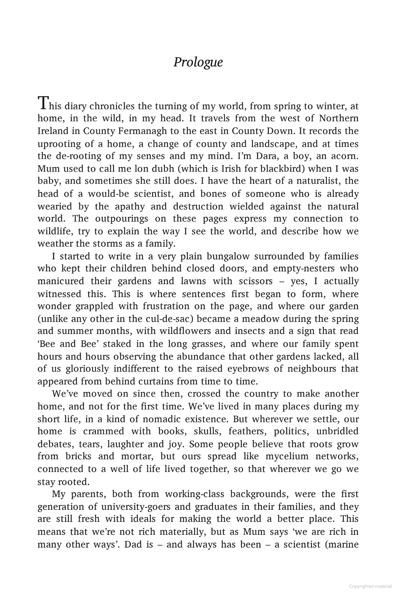 Diary of a Young Naturalist