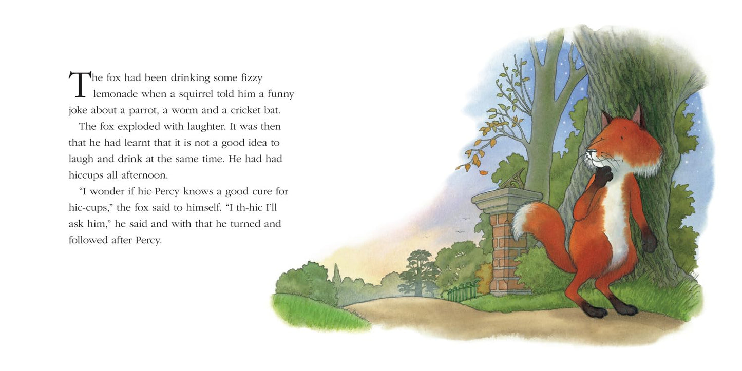 Fox’s Hiccups: A Percy the Park Keeper Story