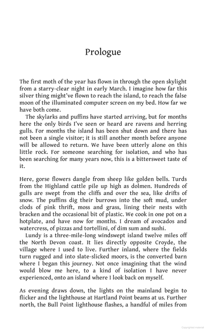 Hermit: A memoir of finding freedom in a wild place