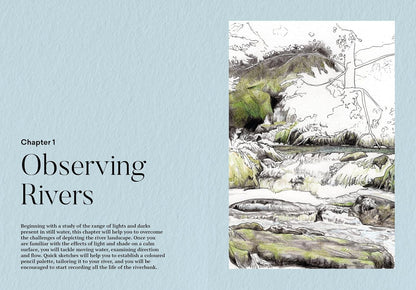 How to Draw a River: From the Source to the Sea: A Step-by-Step Course for the Nature Artist