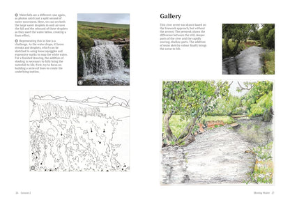 How to Draw a River: From the Source to the Sea: A Step-by-Step Course for the Nature Artist