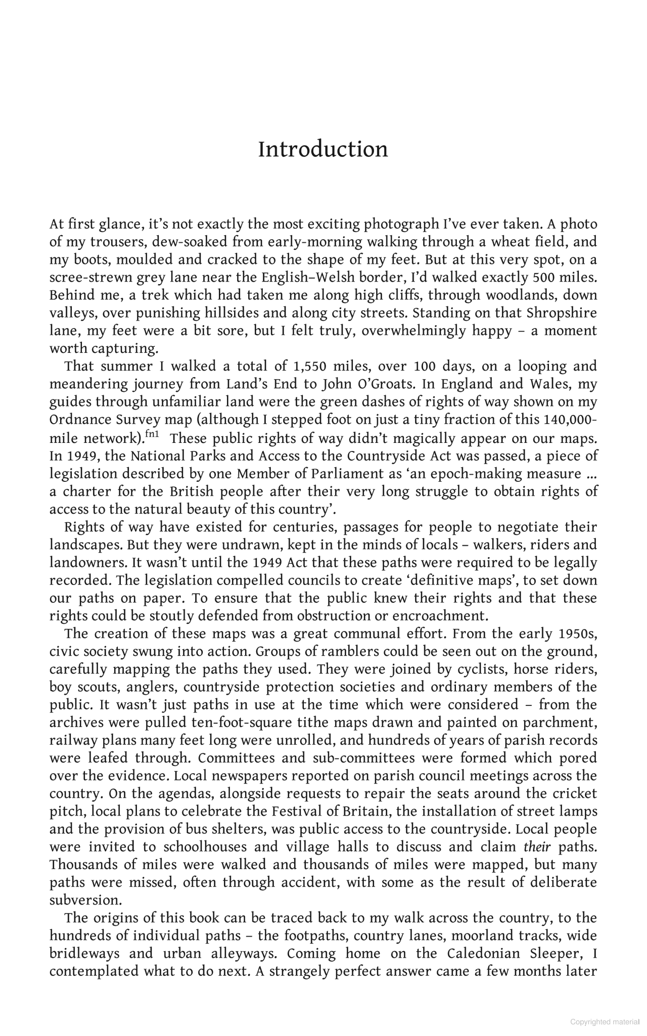 The Lost Paths: A History of How We Walk From Here To There