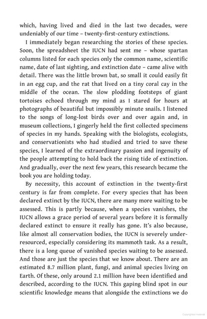 Lost Wonders : 10 Tales of Extinction from the 21st Century