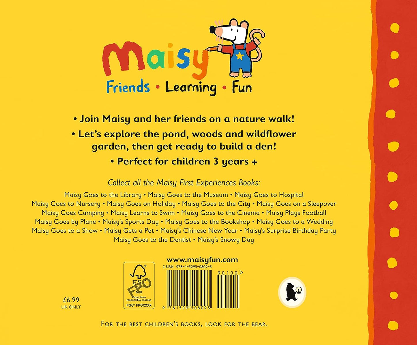 Maisy Goes on a Nature Walk: A Maisy First Experiences Book