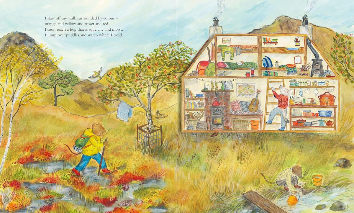 Mouse Goes to the Mountains: A Hike Through Nature