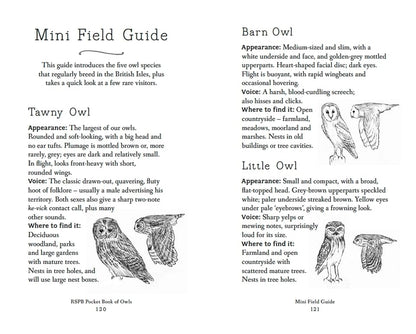 RSPB Pocket Book of Owls