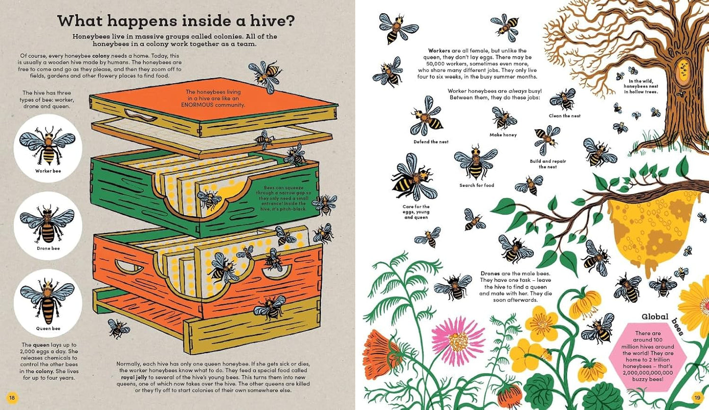 Secrets of Bees: Winner of the Wainwright Prize for Children's Non-Fiction 2025