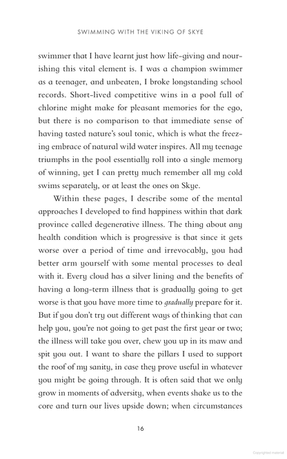 Swimming with the Viking of Skye: A true story of overcoming fear and finding hope