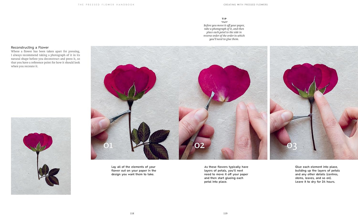 The Pressed Flower Handbook : Simple Methods for Connecting with Nature and Preserving the Beauty of the Garden through the Seasons - Grow, Gather, Press, Create