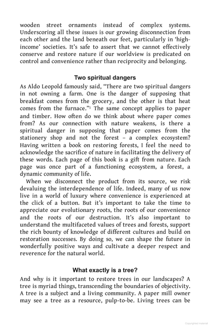 Treewilding: Our Past, Present and Future Relationship with Forests