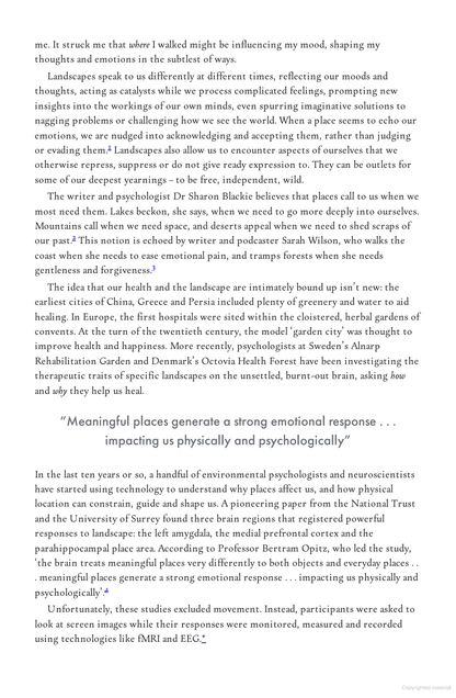 The Walking Cure: Harness the life-changing power of landscape to heal, energise and inspire