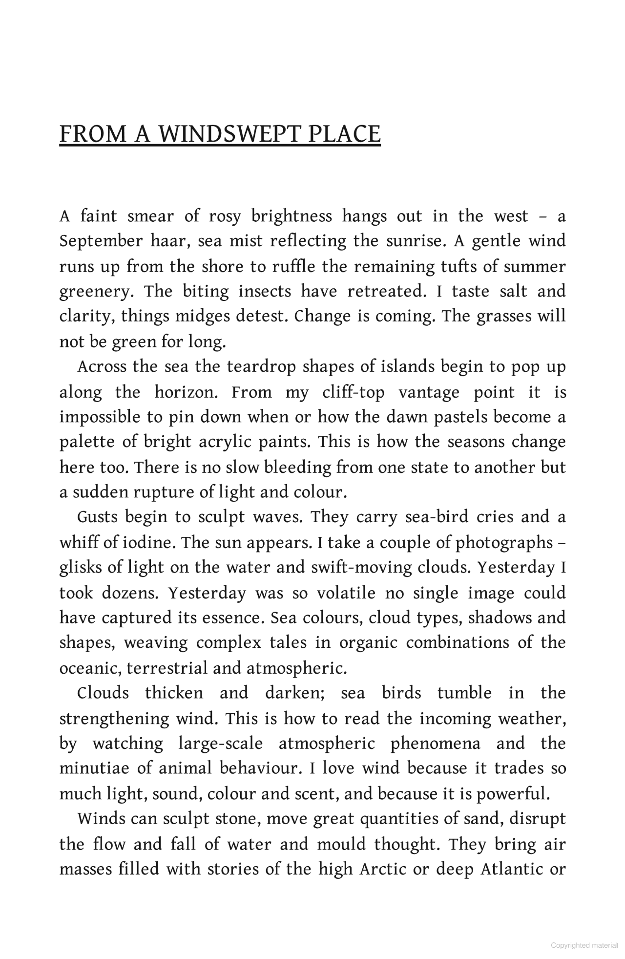 Windswept: Life, Nature and Deep Time in the Scottish Highlands