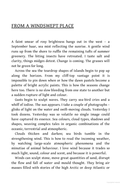 Windswept: Life, Nature and Deep Time in the Scottish Highlands